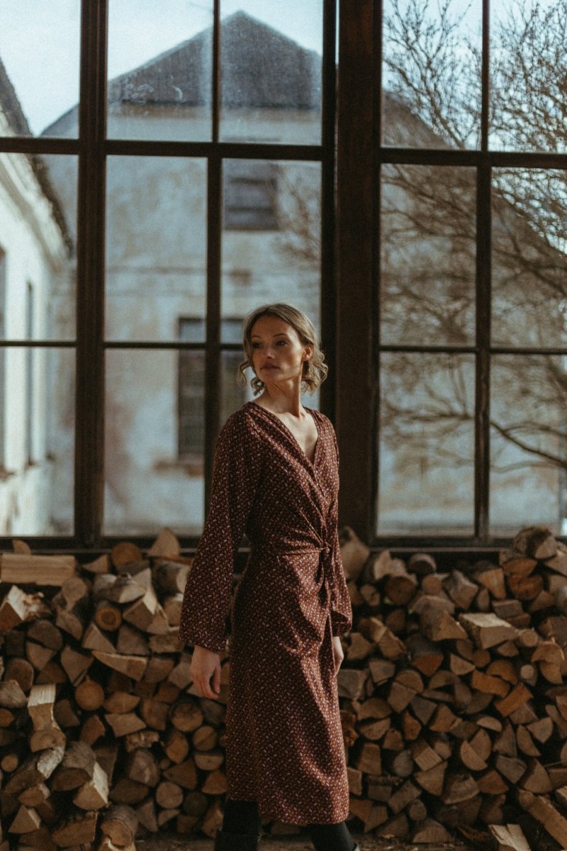 Vintage Kleid mit Blumenmuster - The Baltic Shop