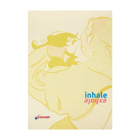 visual artwork Poster - "Inhale Exhale" - The Baltic Shop