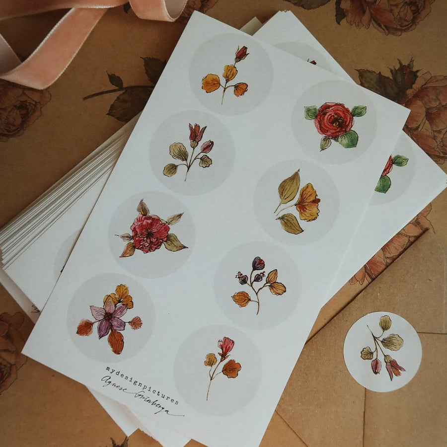 Wunderschöne Aufkleber für Geschenke - The Baltic Shop