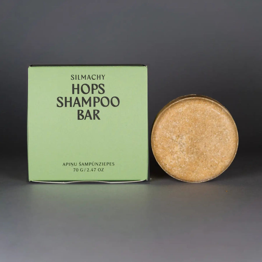 Zero Waste Shampooriegel mit Hopfenextrakt zur Haarstärkung - The Baltic Shop